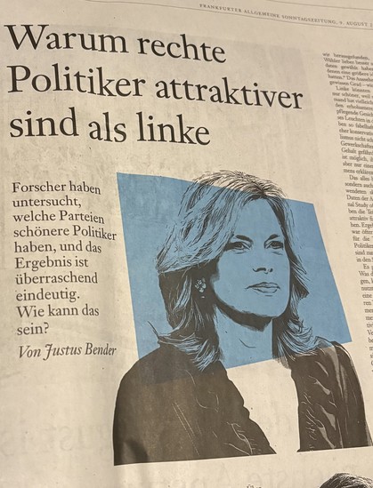 Warum rechte Politiker attraktiver sind als linke

Forscher haben untersucht, welche Parteien schönere Politiker haben, und das Ergebnis ist überraschend eindeutig.
Wie kann das sein?