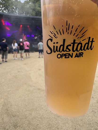 Bier auf dem Südstadt Open Air 